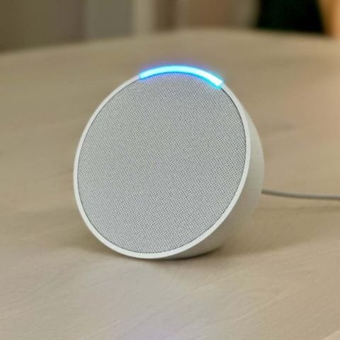 Amazon Alexa Echo POP BEYAZ (1. Nesil 2023) Akıllı Asistan Hoparlör