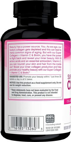 Neocell Super Collagen Vitamin C & Biotin 3 gr 180 Tablet