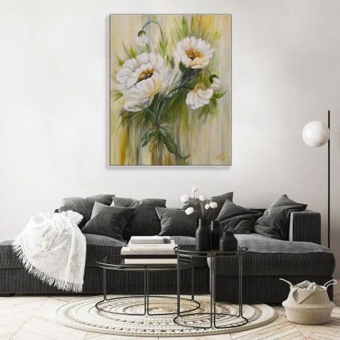 PAPATYA YAĞLI BOYA TABLOSU 50 X 40 cm