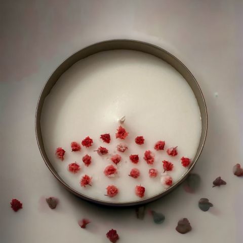 My Bead (WHITE SOAP) Scented Vegan Candle 180 cc