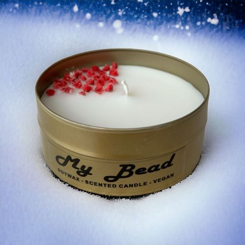 My Bead ÇİLEK Kokulu Vegan Mum 180 cc