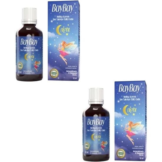 Baybay Night Damla 50 ml 2 Adet