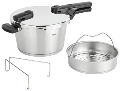 Fissler Vitaquick Black Düdüklü Tencere 6 Litre