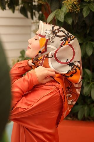 Silk Home Twill Silk Scarf 11436-17
