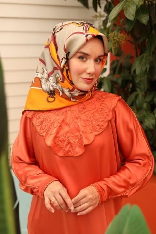 Silk Home Twill Silk Scarf 11436-17