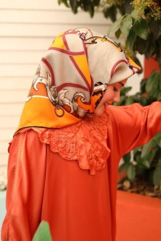Silk Home Twill Silk Scarf 11436-17