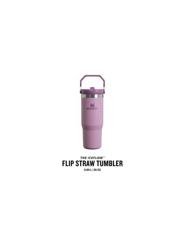 Stanley The IceFlow Flip Straw Thermos Cup with Straw 0.89 LT Lilac