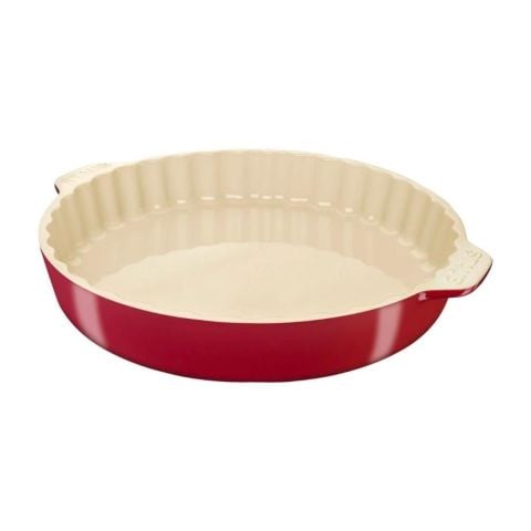 Staub Ceramique Pie Dish Ceramic 30 Cm Cherry