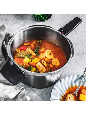 Fissler Vitaquick Glossy Düdüklü Tencere 6+3,5 Litre