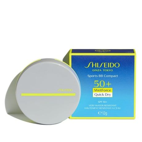 Shiseido Suya ve Tere Dayanıklı Kompakt BB Krem SPF 50 - Sports BB Compact Medium Dark