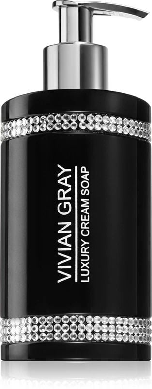 VIVIAN GRAY CRYSTALS IN BLACK LUXURY KREM SABUN 250 ML