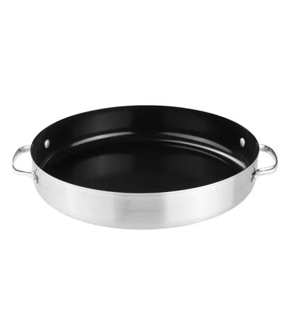 ERATEC Orijinal XXL Paslanmaz Çelik Tava / Tepsi – Ø 32 cm, En Yeni Nesil Yapışmaz Seramik Kaplama