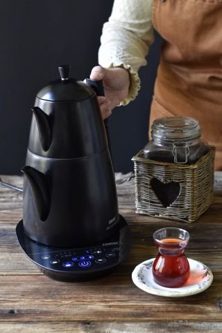 ERATEC TM-53 Konuşan Akıllı Çaydanlık - Siyah