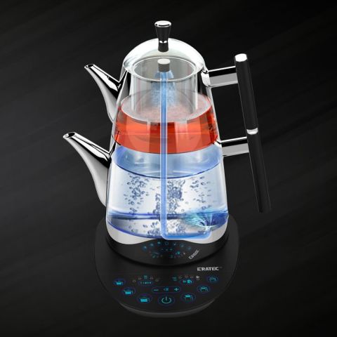ERATEC TM-53 Konuşan Akıllı Çaydanlık - Beyaz