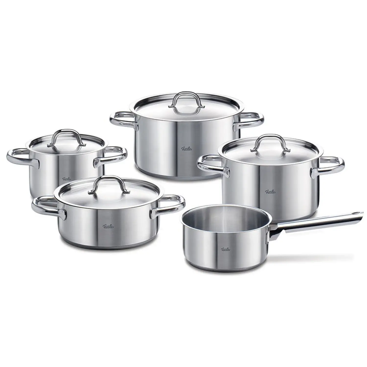 Fissler Family Line 9 Parça Çelik Tencere Seti